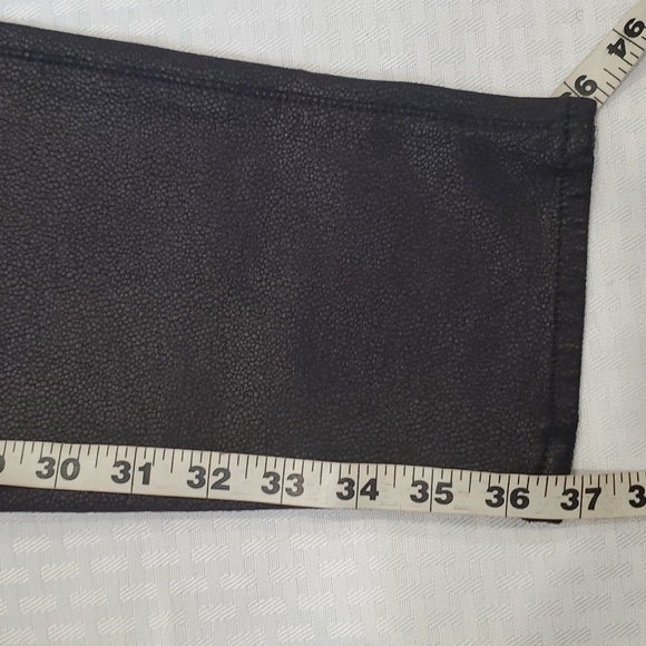 Jen 7 women faux leather pull on pants size 12 - Picture 8 of 13
